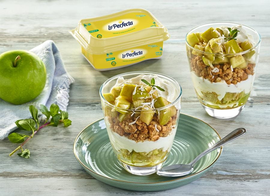 recipe image Crumble en vaso