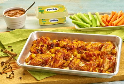 recipe image Alitas con Piña al chipotle